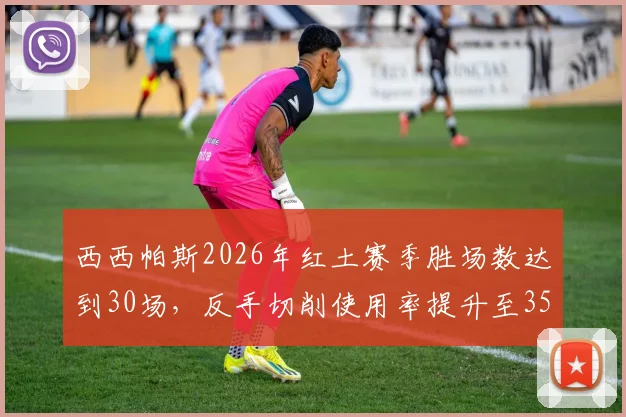 西西帕斯2026年红土赛季胜场数达到30场,反手切削使用率提升至35%